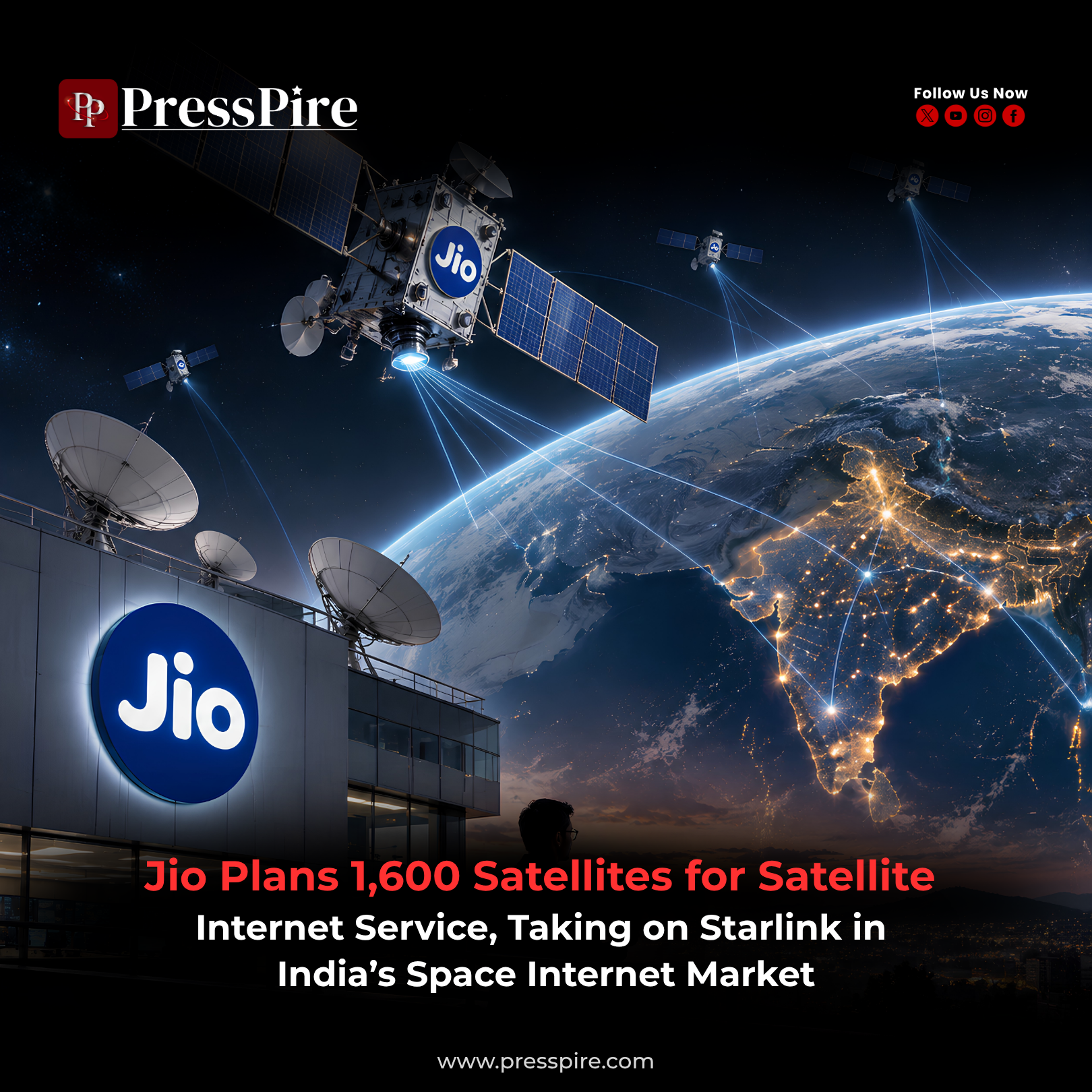 Jio Plans 1600 Satellites
