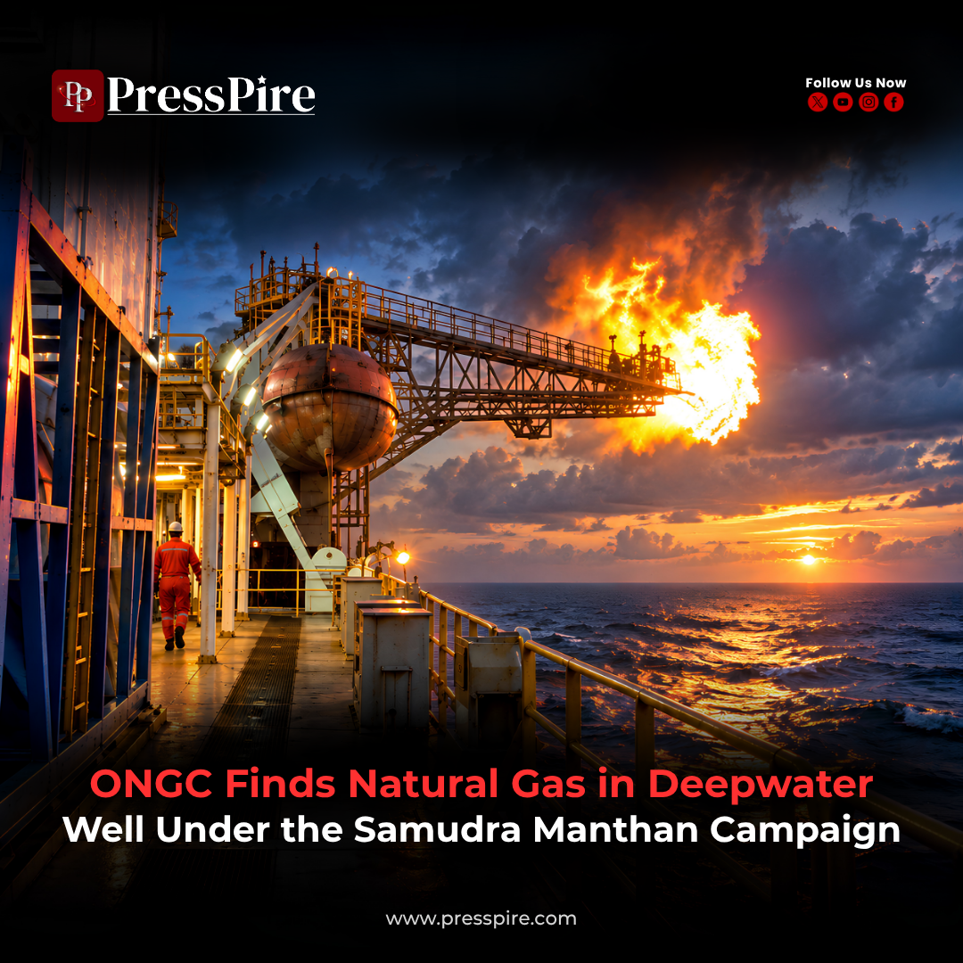 ONGC Finds Natural Gas
