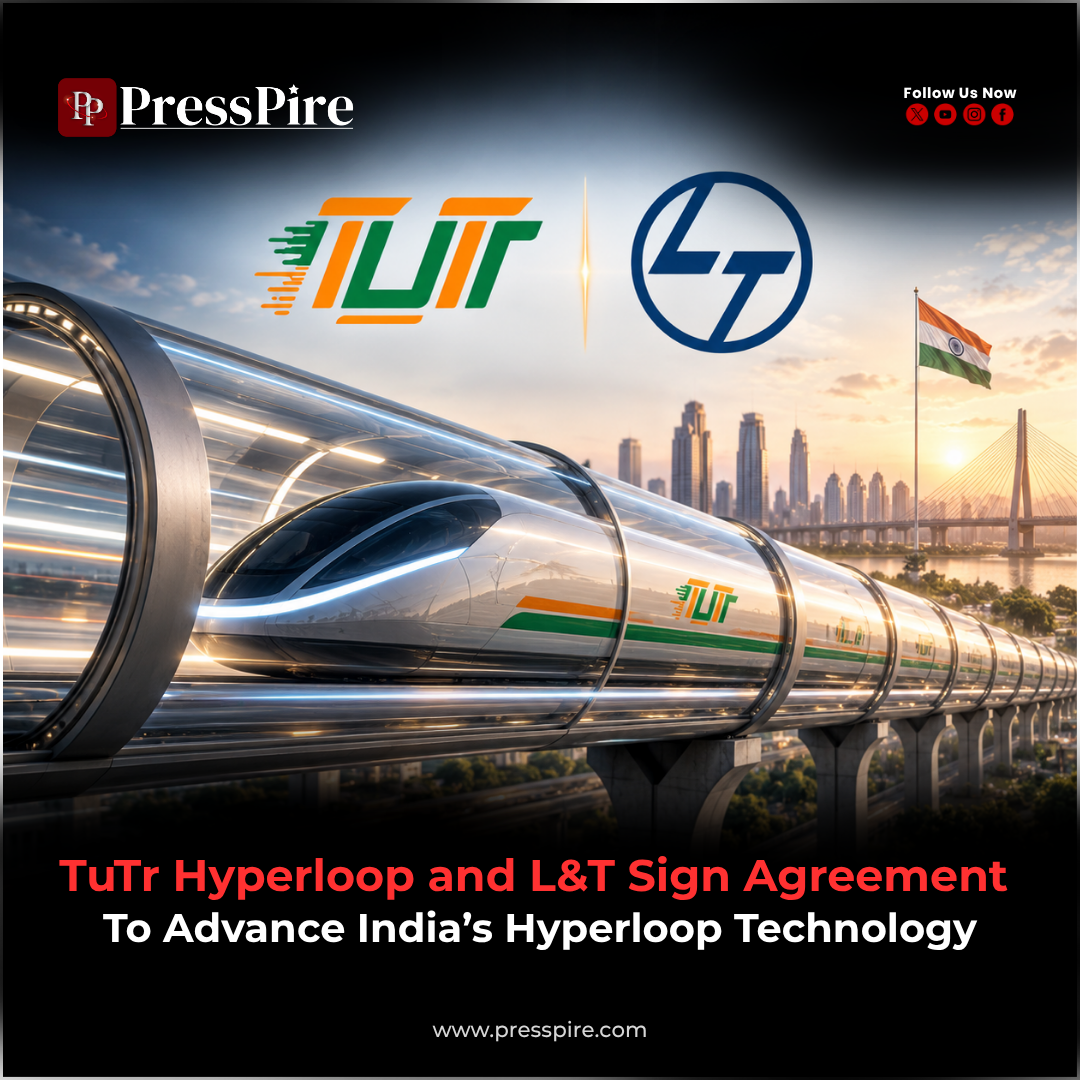 TuTr Hyperloop and L&T Sign Agreement